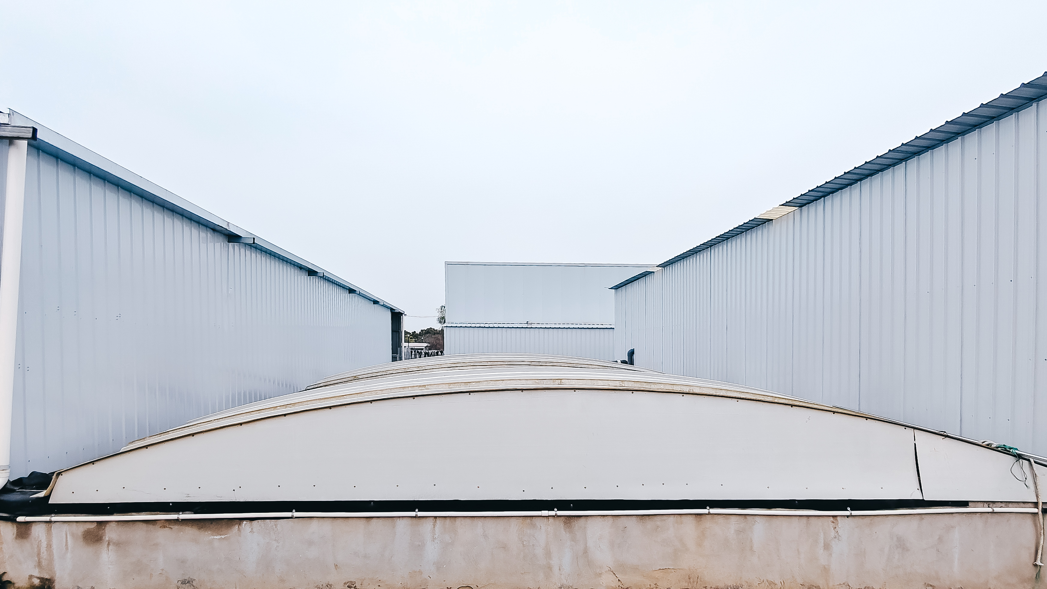Water recycling infrastructure at Hetchyn facility